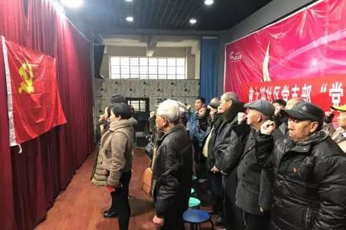 2.丰宁街道开展开放式组织生活