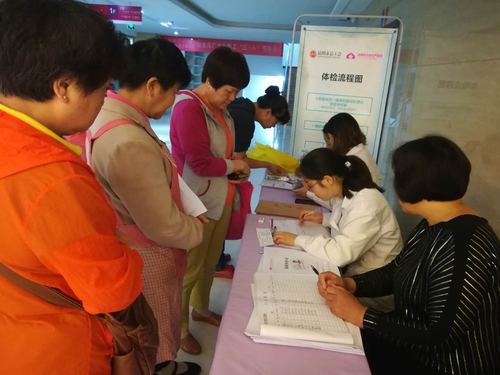 大观街道联合和万家妇科医院开展妇女常见病免费筛查 中国科学网www.minimouse.com.cn