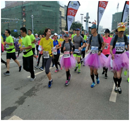 红云跑团参加“奥跑中国”活动 中国科学网www.minimouse.com.cn