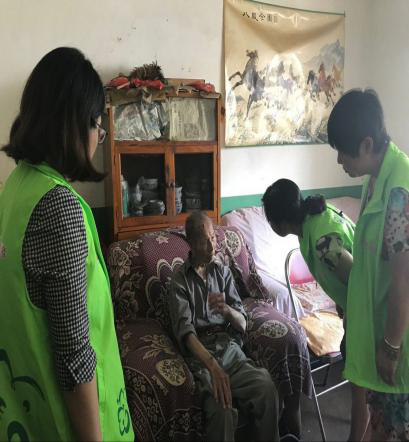 大观街道篆塘社区开展尊老、爱老、敬老 送温暖活动 中国科学网www.minimouse.com.cn