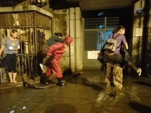 大观街道顺城社区冲锋在防汛救灾一线 中国科学网www.minimouse.com.cn
