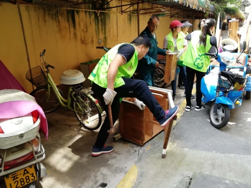华山街道办事处创卫复检工作图集 中国科学网www.minimouse.com.cn