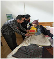 红云街道办事处领导走访慰问百岁老人 中国科学网www.minimouse.com.cn