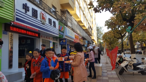 龙翔街道开展“12·4”国家宪法日  宣传教育活动 中国科学网www.minimouse.com.cn