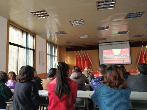 龙翔街道组织观看庆祝改革开放40周年大会 中国科学网www.minimouse.com.cn