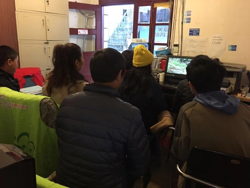 龙翔街道组织观看庆祝改革开放40周年大会 中国科学网www.minimouse.com.cn