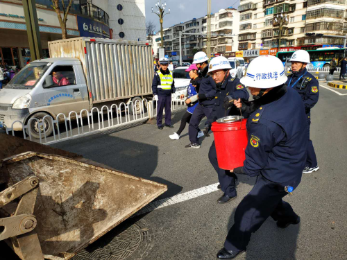 全力以赴开展人民路（大观段）工程建设市容环境整治行动 中国科学网www.minimouse.com.cn