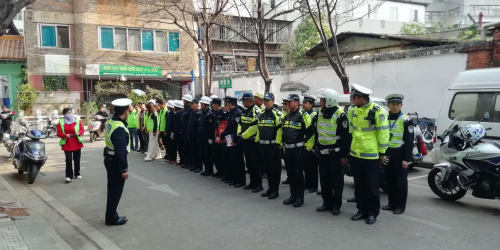 强化网格责任   大观街道联合多部门整治靖国路城市环境 中国科学网www.minimouse.com.cn