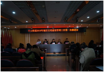 华山街道召开2019年城市文明建设管理工作第一次推进会 中国科学网www.minimouse.com.cn