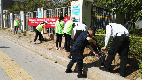 优化城乡环境   清除卫生死角 --黑林铺社区开展“城市文明建设”周五义务劳动 中国科学网www.minimouse.com.cn