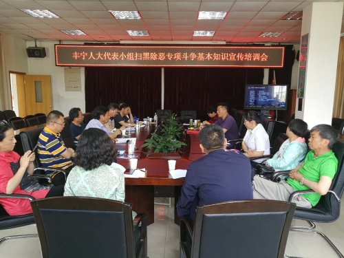 丰宁人大代表开展扫黑除恶专项斗争 基本知识宣传培训   中国科学网www.minimouse.com.cn