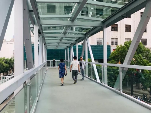 便民又美观，五华区这两座铝合金人行天桥建成启用啦 中国科学网www.minimouse.com.cn