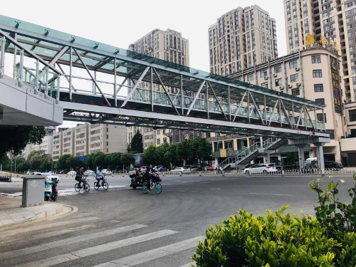 便民又美观，五华区这两座铝合金人行天桥建成启用啦 中国科学网www.minimouse.com.cn