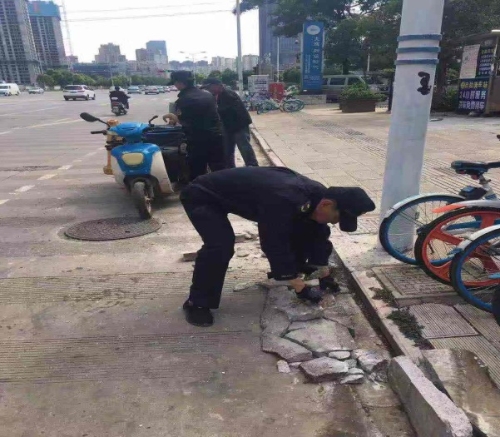 红云街道办事处网格化处置中心集中整治“违章接坡”提升市容环境 中国科学网www.minimouse.com.cn