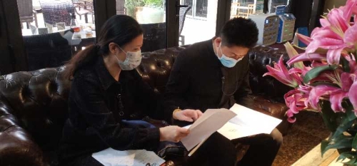 华山街道向企业免费发放口罩 中国科学网www.minimouse.com.cn