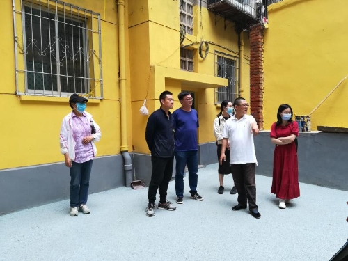 市委 区委领导深入华山街道调研一丘田老旧小区改造工作 中国科学网www.minimouse.com.cn