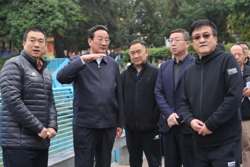 拉玛·兴高率队对大观河综合整治情况进行巡查 中国科学网www.minimouse.com.cn