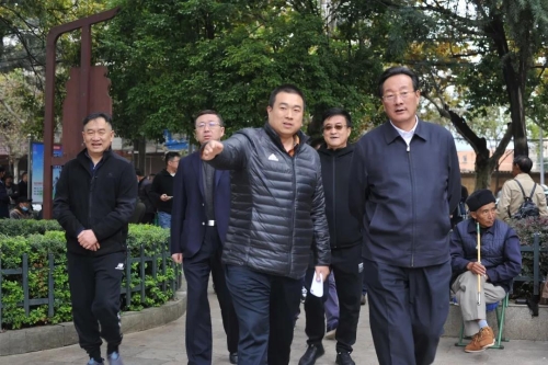 拉玛·兴高率队对大观河综合整治情况进行巡查 中国科学网www.minimouse.com.cn