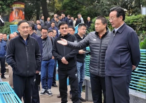 拉玛·兴高率队对大观河综合整治情况进行巡查 中国科学网www.minimouse.com.cn