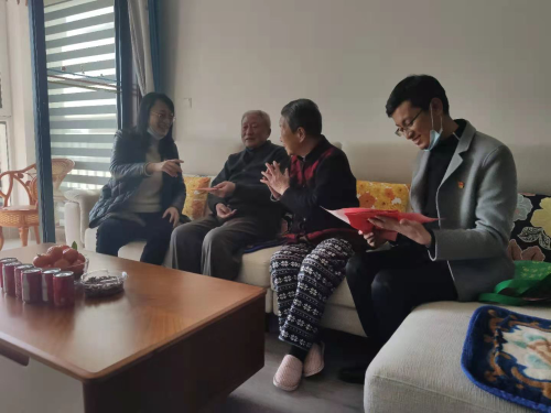 黑林铺社区开展“情系百家”新春慰问活动 中国科学网www.minimouse.com.cn