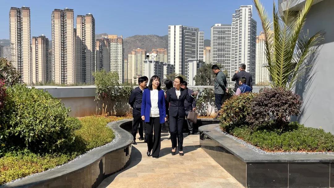 梁昆率队调研西北新城楼宇经济-云南省昆明市五华区