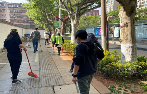 大观街道棕树营东区社区开展“爱护环境，从我做起”志愿服务活动 中国科学网www.minimouse.com.cn