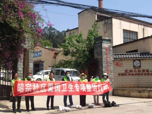 黑林铺街道昭宗社区开展爱国卫生“7个专项行动”卫生清洁活动 中国科学网www.minimouse.com.cn