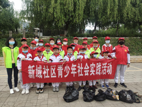黑林铺街道新域社区开展青少年教育实践活动 中国科学网www.minimouse.com.cn