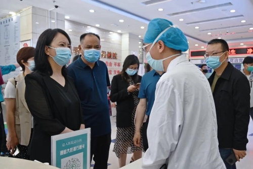 区委主要领导现场督办国家卫生城市复审迎检工作 中国科学网www.minimouse.com.cn