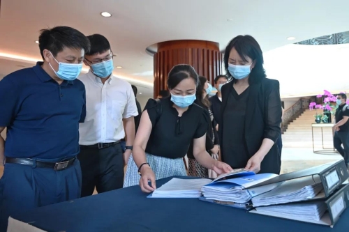 区委主要领导现场督办国家卫生城市复审迎检工作 中国科学网www.minimouse.com.cn