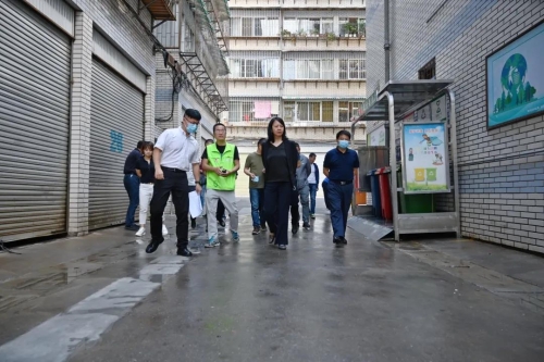 区委主要领导现场督办国家卫生城市复审迎检工作 中国科学网www.minimouse.com.cn