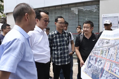 清理城市“蜘蛛网” 区政府主要领导率队调研金碧路架空线缆整治工作 中国科学网www.minimouse.com.cn