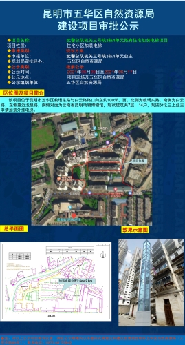 建设项目审批公示--武警总队机关三号院3栋4单元既有住宅加装电梯项目 中国科学网www.minimouse.com.cn