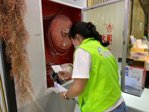 黑林铺街道西城社区开展西城时代商场消防安全检查 中国科学网www.minimouse.com.cn