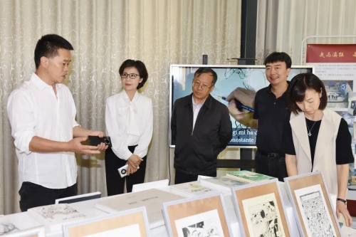 省、市委宣传部领导到五华区调研“区块链 ”大文创产业建设情况 中国科学网www.minimouse.com.cn