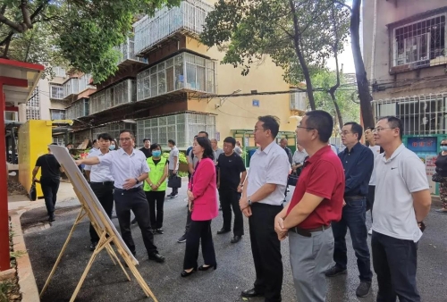 区委主要领导调研龙翔街道 中国科学网www.minimouse.com.cn