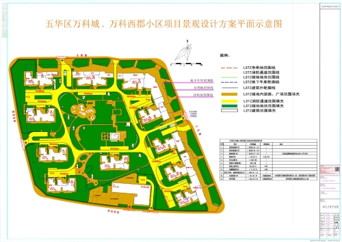 昆明市五华区城市管理局五华区万科城•万科西郡小（KCWH2018-13号地块）项目绿化工程设计方案公示 中国科学网www.minimouse.com.cn