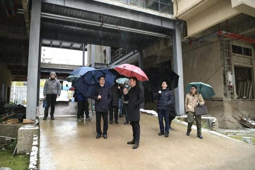  区政府主要领导率队现场调研督办烂尾楼复工续建工作 中国科学网www.minimouse.com.cn