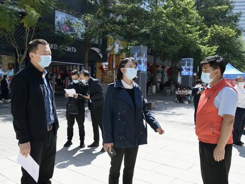  区委主要领导实地督导检查辖区核酸检测点 中国科学网www.minimouse.com.cn