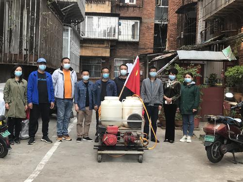 龙翔街道凤翥社区防疫消毒消杀，为民保驾护航 中国科学网www.minimouse.com.cn