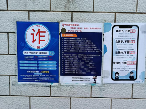 构建全民反电诈新格局  莲华街道开展反电诈宣传工作 中国科学网www.minimouse.com.cn