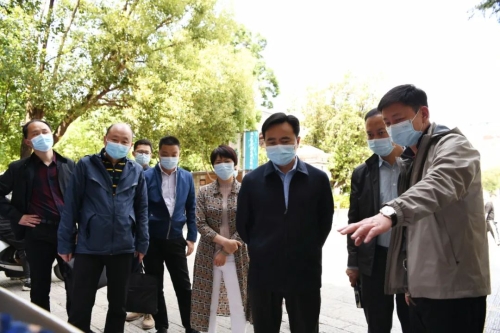 区委主要领导调研城市品质提升工作 中国科学网www.minimouse.com.cn