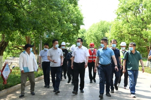 区政府主要领导现场调研翠湖公园清淤工程 中国科学网www.minimouse.com.cn