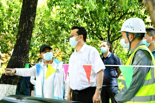 区政府主要领导现场调研翠湖公园清淤工程 中国科学网www.minimouse.com.cn
