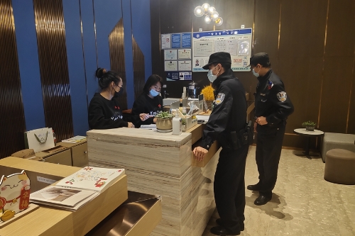 公安五华分局沙河所到辖区酒店业开展安全检查 中国科学网www.minimouse.com.cn