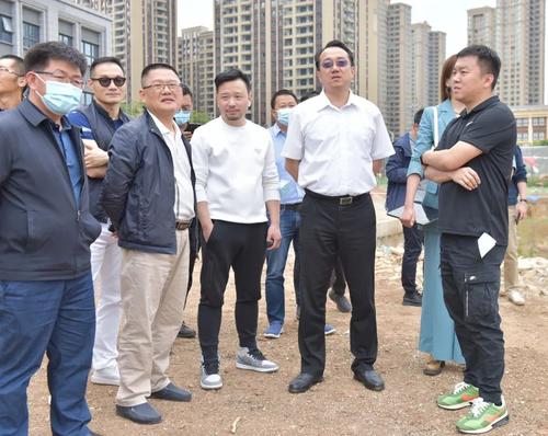 区政府主要领导调研重点项目建设情况 中国科学网www.minimouse.com.cn