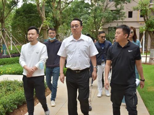 区政府主要领导调研重点项目建设情况 中国科学网www.minimouse.com.cn