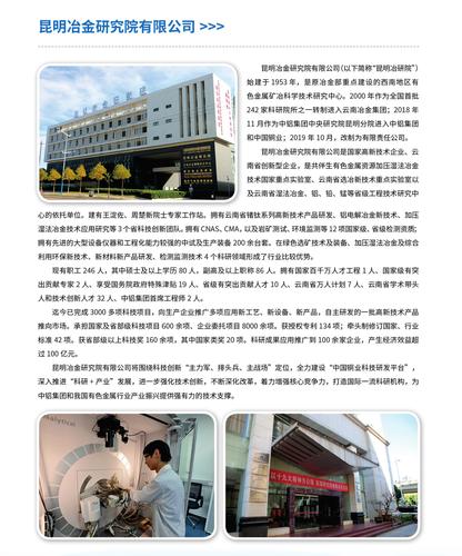 30.昆明冶金研究院有限公司