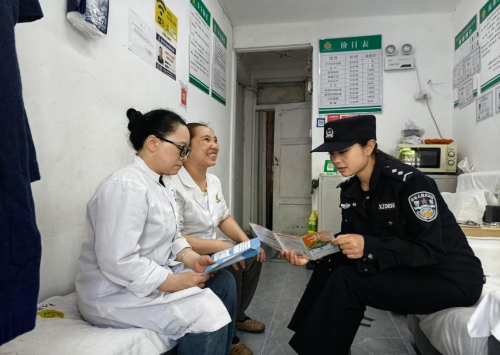 五华区开展盲人按摩机构消防安全专项服务行动-1